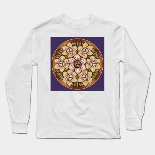 Floral Mandalas 038 (Style:221) Long Sleeve T-Shirt